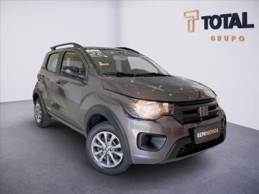 SPOTICAR Fiat Mobi 1.0 Evo Flex Like. Manual Usada - Picape Flex Cinza - Atibaia - 500043261_4