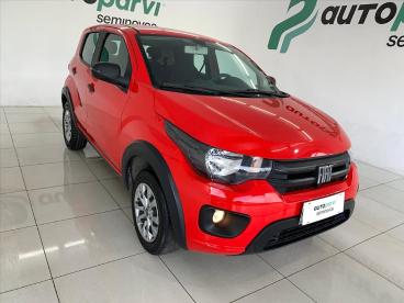 SPOTICAR Fiat Mobi 1.0 Evo Flex Like. On Manual Usada - Picape Flex Vermelho - Recife - 500044930_1