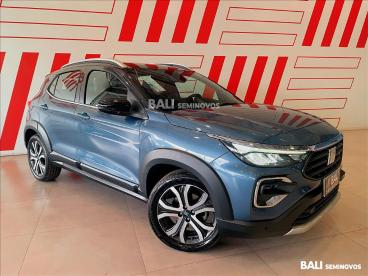 SPOTICAR Fiat Pulse 1.0  Turbo 200 Hybrid Impetus Cvt Usada - Picape Flex Azul - Brasilia - 500040702_1