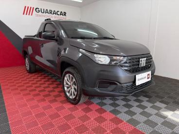 SPOTICAR Fiat Strada 1.3 Firefly Flex Endurance Cs Manual Usada - Picape Flex Cinza - Passo Fundo - 500042584_1