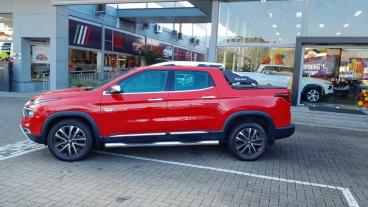 SPOTICAR Fiat Toro 2.0 16v Turbo Diesel Ranch 4wd At9 Usada - Picape Diesel Vermelho - Blumenau - 500024597_1