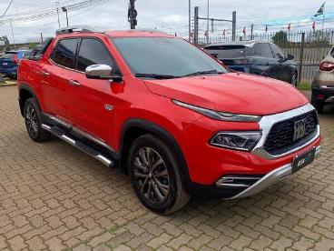 SPOTICAR Fiat Toro 2.0 16v Turbo Diesel Ranch 4wd At9 Usada - Picape Diesel Vermelho - Porto Alegre - 500026423_3