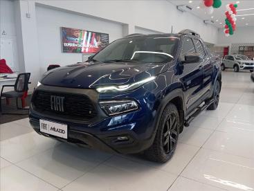 SPOTICAR Fiat Toro 2.0 16v Turbo Diesel Ultra 4wd At9 Usada - Picape Diesel Azul - Santos - 500029941_1