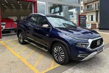 SPOTICAR Fiat Toro 2.0 16v Turbo Diesel Ranch 4wd At9 Usada - Picape Diesel Azul - Campos Novos - 500044238_2