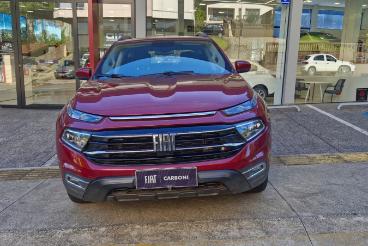 SPOTICAR Fiat Toro 1.3 Turbo 270 Flex Freedom At6 Usada - Picape Flex Vermelho - Capinzal - 500044414_1