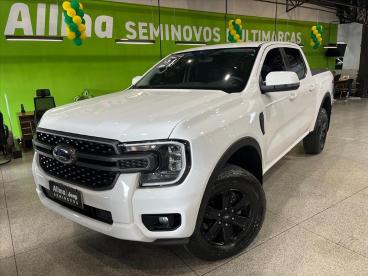 SPOTICAR Ford Ranger 2.0 Turbo Diesel Cd Xls 4x4 Automatico Usada - Picape Diesel Branco - Santos - 500047298_1