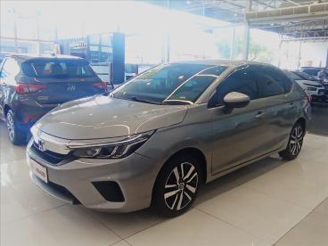 SPOTICAR Honda City 1.5 I-vtec Flex Ex Cvt Usada - Picape Flex Cinza - Santos - 500028935_3