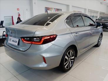SPOTICAR Honda City 1.5 I-vtec Flex Ex Cvt Usada - Picape Flex Cinza - Santos - 500028935_4