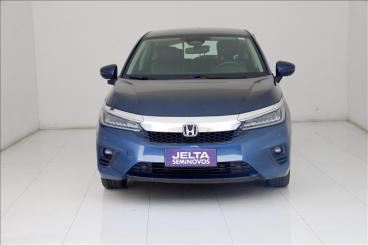 SPOTICAR Honda City Hatch Touring Cvt Usada - Picape Flex Azul - Teresina - 500043573_1