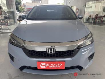 SPOTICAR Honda City 1.5 I-vtec Flex Hatch Touring Cvt Usada - Picape Flex Cinza - Teofilo Otoni - 500045298_1
