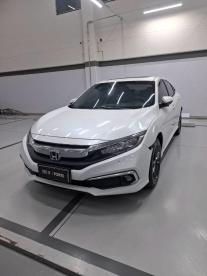 SPOTICAR Honda Civic 1.5 16v Turbo Gasolina Touring 4p Cvt Usada - Sedan Gasolina Branco - Campinas - 500040796_1
