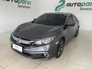 SPOTICAR Honda Civic 2.0 16v Flexone Ex 4p Cvt Usada - Picape Flex Cinza - Recife - 500047142_3