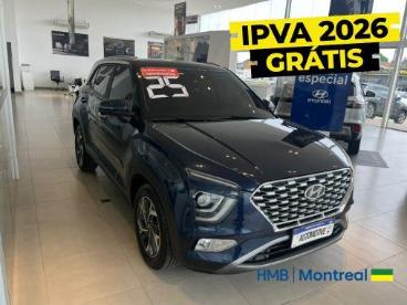 SPOTICAR Hyundai Creta 1.0 Tgdi Flex Platinum Automatico Usada - Picape Flex Azul - Marica - 500044615_1