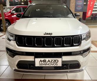 SPOTICAR Jeep Compass 1.3 T270 Turbo Flex S At6 Usada - Suv Flex Branco - Marilia - 500023702_2