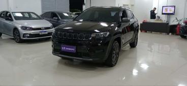 SPOTICAR Jeep Compass 1.3 T270 Turbo Flex Longitude 80 Anos At6 Usada - Suv Flex Preto - Curitiba - 500023984_4
