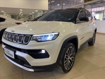 SPOTICAR Jeep Compass 1.3 T270 Turbo Flex Limited At6 Usada - Suv Flex Branco - Alfenas - 500030366_2