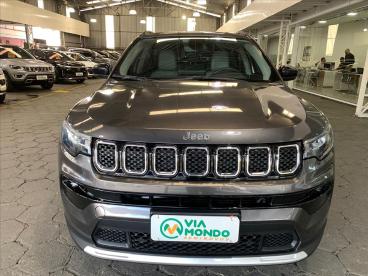 SPOTICAR Jeep Compass 1.3 T270 Turbo Flex Longitude At6 Usada - Suv Flex Cinza - Itajuba - 500031250_3