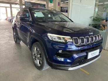 SPOTICAR Jeep Compass 1.3 T270 Turbo Flex Longitude At6 Usada - Suv Flex Azul - Olinda - 500042129_1