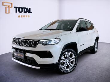 SPOTICAR Jeep Compass 1.3 T270 Turbo Flex Longitude At6 Usada - Suv Flex Branco - Atibaia - 500044777_1