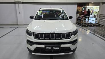 SPOTICAR Jeep Compass 1.3 T270 Turbo Flex Longitude At6 Usada - Suv Flex Branco - Campinas - 500045993_3