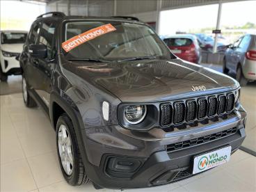SPOTICAR Jeep Renegade 1.3 T270 Turbo Flex Sport At6 Usada - Suv Flex Cinza - Pouso Alegre - 500014946_1