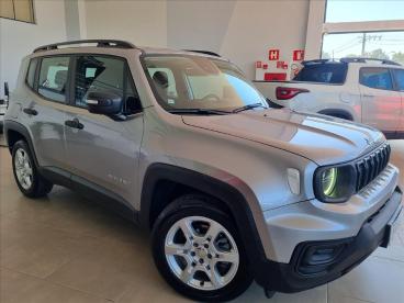 SPOTICAR Jeep Renegade 1.3 T270 Turbo Flex Sport At6 Usada - Suv Flex Prata - Itajuba - 500023842_1