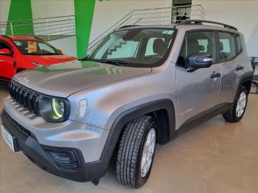 SPOTICAR Jeep Renegade 1.3 T270 Turbo Flex Sport At6 Usada - Suv Flex Prata - Itajuba - 500023842_2