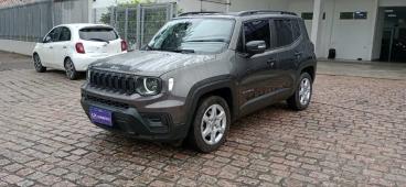 SPOTICAR Jeep Renegade 1.3 T270 Turbo Flex Sport At6 Usada - Suv Flex Cinza - Curitiba - 500023983_4