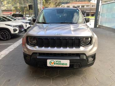 SPOTICAR Jeep Renegade 1.3 T270 Turbo Flex Sport At6 Usada - Suv Flex Prata - Pocos De Caldas - 500025159_3