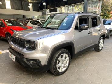 SPOTICAR Jeep Renegade 1.3 T270 Turbo Flex Sport At6 Usada - Suv Flex Prata - Itajuba - 500025376_2