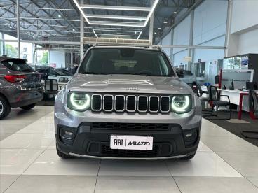 SPOTICAR Jeep Renegade 1.3 T270 Turbo Flex Longitude At6 Usada - Suv Flex Prata - Santos - 500028380_2