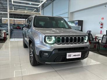 SPOTICAR Jeep Renegade 1.3 T270 Turbo Flex Longitude At6 Usada - Suv Flex Prata - Santos - 500028380_3
