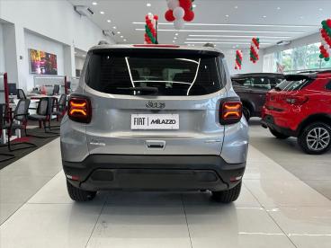 SPOTICAR Jeep Renegade 1.3 T270 Turbo Flex Longitude At6 Usada - Suv Flex Prata - Santos - 500028380_5