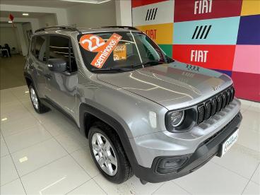 SPOTICAR Jeep Renegade 1.3 T270 Turbo Flex Sport At6 Usada - Suv Flex Prata - Itajuba - 500031251_1