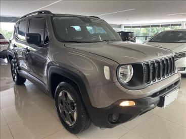 SPOTICAR Jeep Renegade 1.8 16v Flex Longitude 4p Automatico Usada - Suv Flex Cinza - Lins - 500035471_1