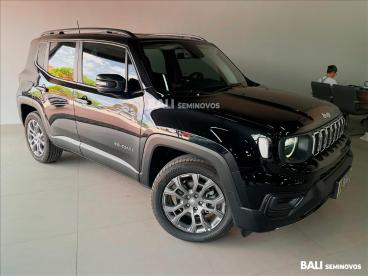 SPOTICAR Jeep Renegade 1.3  T270 Turbo Flex Longitude At6 Usada - Suv Flex Preto - Brasilia - 500041949_1