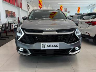 SPOTICAR Kia Sportage 1.6 Tgdi Mhev Ex Prestige Dct Usada - Suv Gasolina Prata - Santos - 500047279_2
