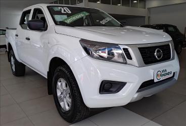 SPOTICAR Nissan Frontier 2.3 16v Turbo Diesel S Cd 4x4 Manual Usada - Picape Diesel Branco - Itajuba - 500031261_1