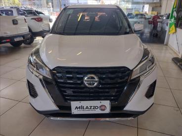 SPOTICAR Nissan Kicks 1.6 16v Flexstart Active Xtronic Usada - Picape Flex Branco - Bauru - 500030054_2