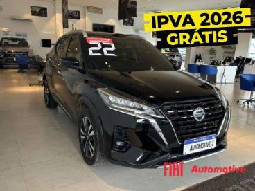 SPOTICAR Nissan Kicks 1.6 16v Flexstart Exclusive Xtronic Usada - Picape Flex Preto - Sao Pedro Da Aldeia - 500044631_1