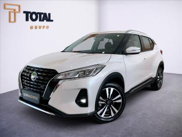 SPOTICAR Nissan Kicks 1.6 16v Flexstart Advance Plus Xtronic Usada - Picape Flex Branco - Atibaia - 500044757_1
