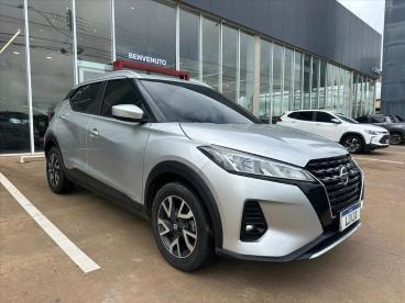 SPOTICAR Nissan Kicks 1.6 16v Flexstart Sense Xtronic Usada - Picape Flex Prata - Catanduva - 500045411_1