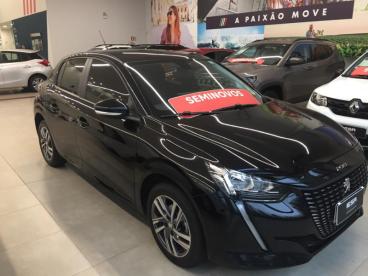 SPOTICAR Peugeot 208 1.6 16v Flex Allure At6 Usada - Hatch Flex Preto - Porto Alegre - 500010896_1