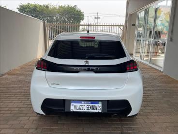 SPOTICAR Peugeot 208 1.6 16v Flex Active At6 Usada - Hatch Flex Branco - Botucatu - 500026775_5