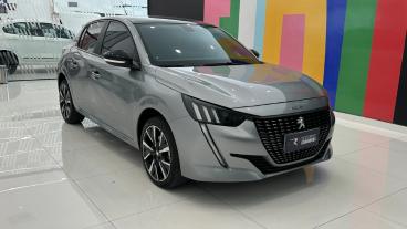 SPOTICAR Peugeot 208 1.0 Turbo 200 Flex Style Cvt Usada - Hatch Flex Cinza - Aracaju - 500044687_1