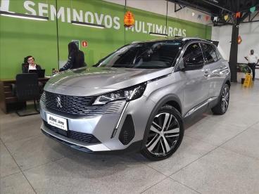 SPOTICAR Peugeot 3008 1.6 16v Thp Gasolina Griffe Automatico Usada - Suv Gasolina Prata - Santos - 500047274_1