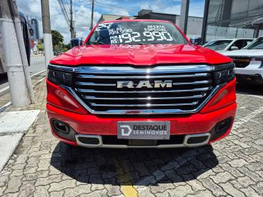 SPOTICAR Ram Rampage 2.0 Hurricane 4 Turbo Gasolina Laramie 4x4 Automat Usada - Picape Gasolina Vermelho - Caraguatatuba - 500044994_2