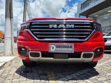 SPOTICAR Ram Rampage 2.0 Hurricane 4 Turbo Gasolina Laramie 4x4 Automat Usada - Picape Gasolina Vermelho - Caraguatatuba - 500044994_5