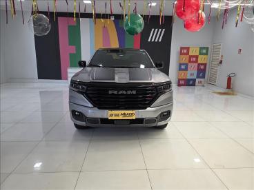 SPOTICAR Ram Rampage 2.0 Hurricane 4 Turbo Gasolina R/t 4x4 Automatico Usada - Picape Gasolina Prata - Santos - 500047585_2