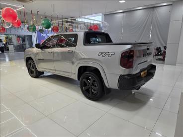 SPOTICAR Ram Rampage 2.0 Hurricane 4 Turbo Gasolina R/t 4x4 Automatico Usada - Picape Gasolina Prata - Santos - 500047585_4